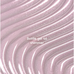 Bottle Gel Shimmer 46 NAILSOFTHEDAY, con pincel, 10 ml