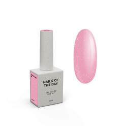 Bottle Gel Shimmer 48 NAILSOFTHEDAY, con pincel, 10 ml