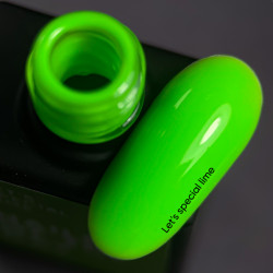 Esmalte Semipermanente Let's special Lima NAILSOFTHEDAY, verde neón, 10ml