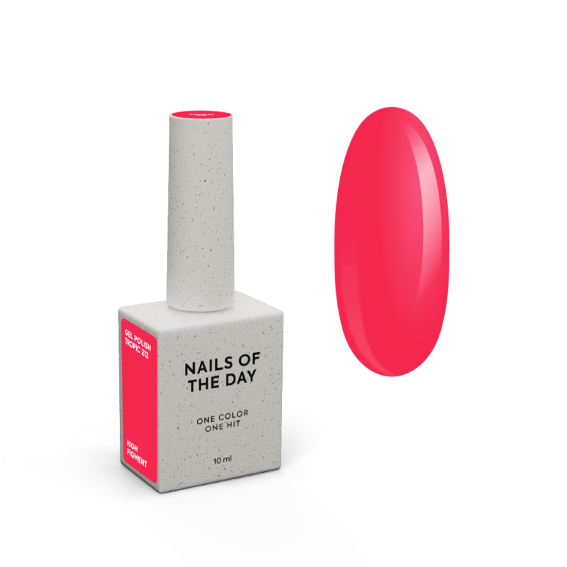 Esmalte Semipermanente Let's special Tropic 212, Rosa Coral Neón, 10ml