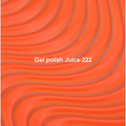 Esmalte Semipermanente Let's special Juice 222, Naranja Neón, 10ml
