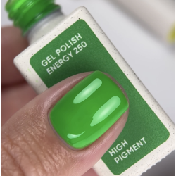 Esmalte Semipermanente Let's special Energy 250, Verde Intenso Vibrante, 10ml
