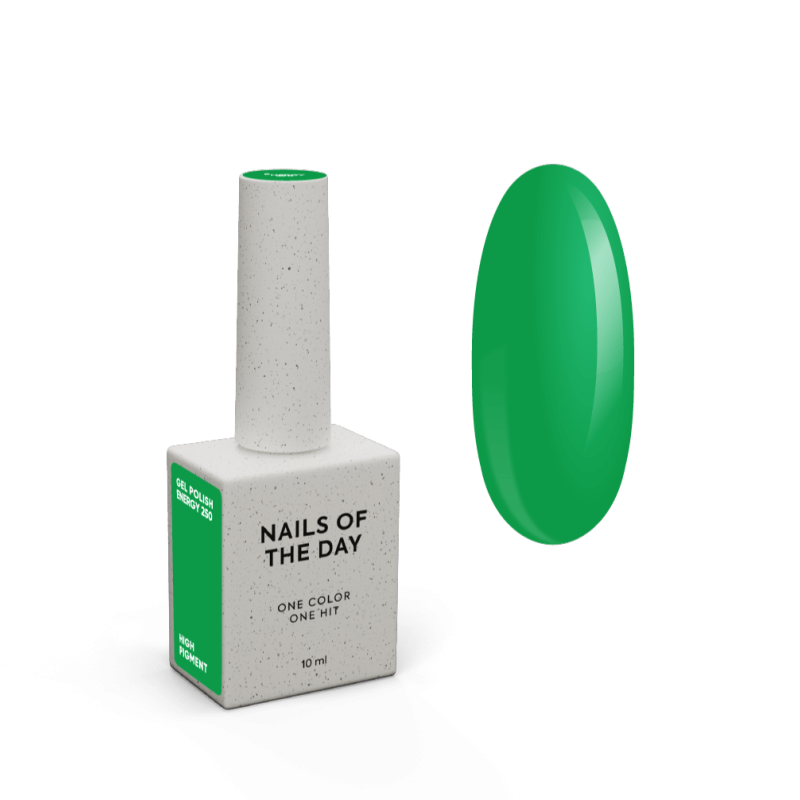 Esmalte Semipermanente Let's special Energy 250, Verde Intenso Vibrante, 10ml