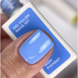 Esmalte Semipermanente Let's special Wave 307, Azul Claro, 10ml