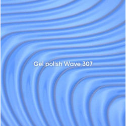 Esmalte Semipermanente Let's special Wave 307, Azul Claro, 10ml