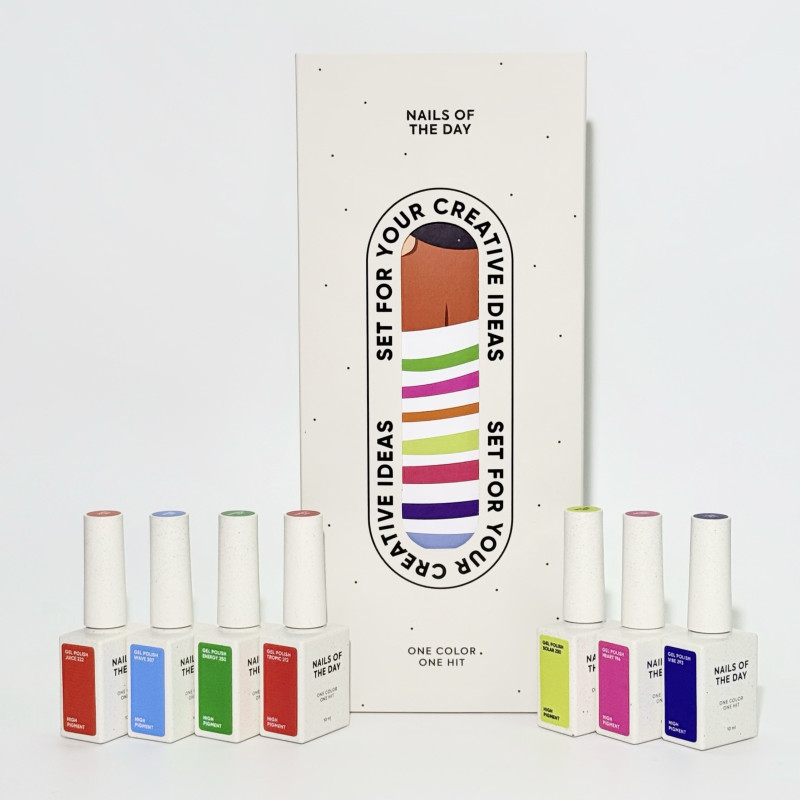 Colección Summer 2026 (7 uds) esmaltes semipermanentes NAILSOFTHEDAY