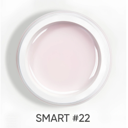 Gel Constructor Dark Smart Builder Gel 22, Rosa lechoso, 15 ml