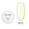 Constructor Dark Smart Builder Gel 23, amarillo pastel, 15 ml