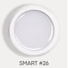 Constructor Dark Smart Builder Gel 26, blanco con microbrillo, 15 ml
