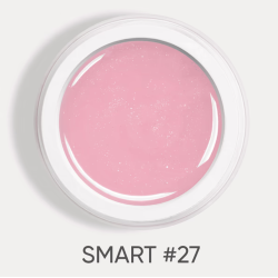 Constructor Dark Smart Builder Gel 27, rosa claro con microbrillo, 15 ml
