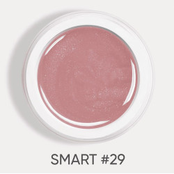 Constructor Dark Smart Builder Gel 29, beige rosado con microbrillo, 15 ml