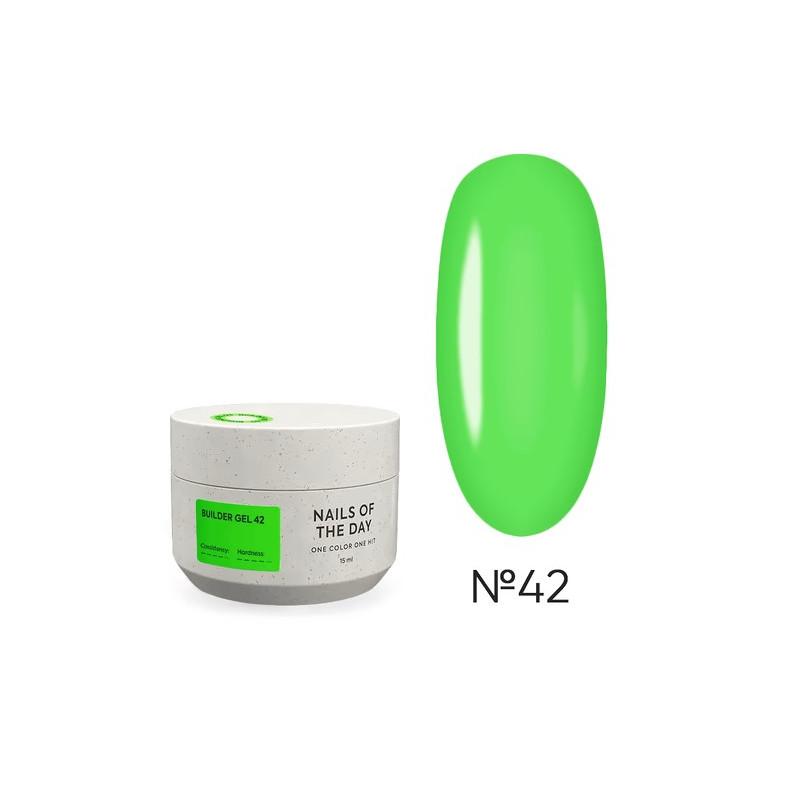 Builder Gel 42 NAILSOFTHEDAY, gel constructor, 15ml