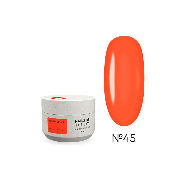 Builder Gel 45 NAILSOFTHEDAY, gel constructor, 15ml