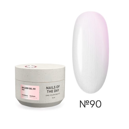 Builder Gel 90 NAILSOFTHEDAY, gel constructor, 15 ml