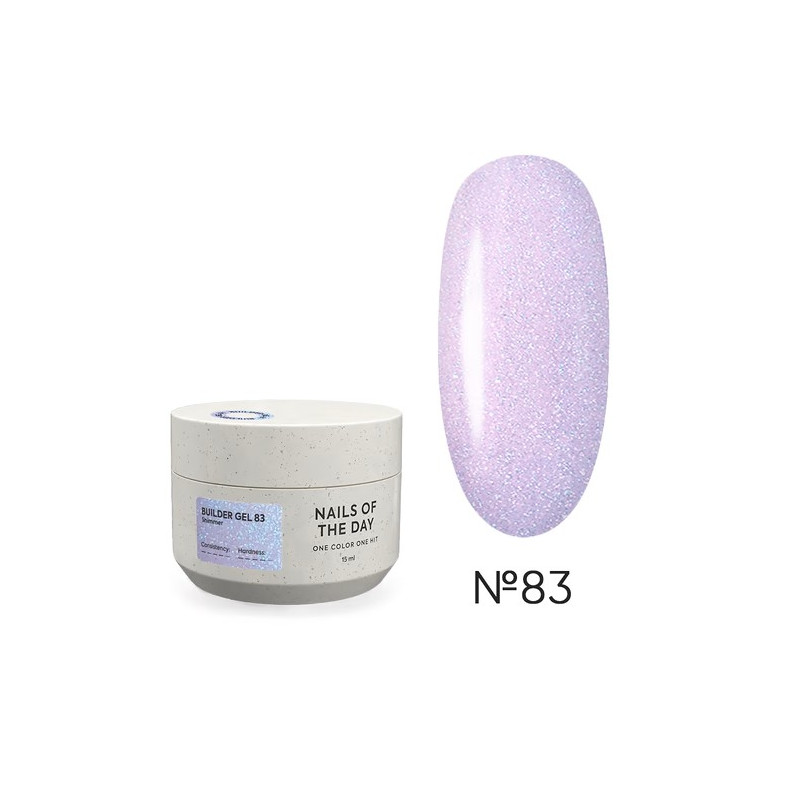Builder Gel 83 NAILSOFTHEDAY, gel constructor, 15 ml