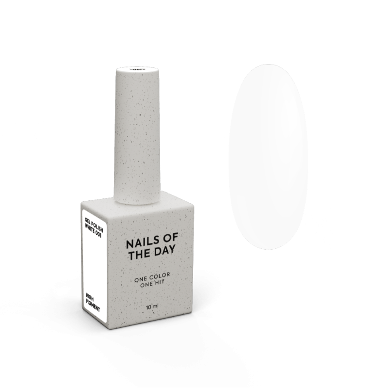 Esmalte Semipermanente Let's special White NAILSOFTHEDAY, Blanco, 10ml