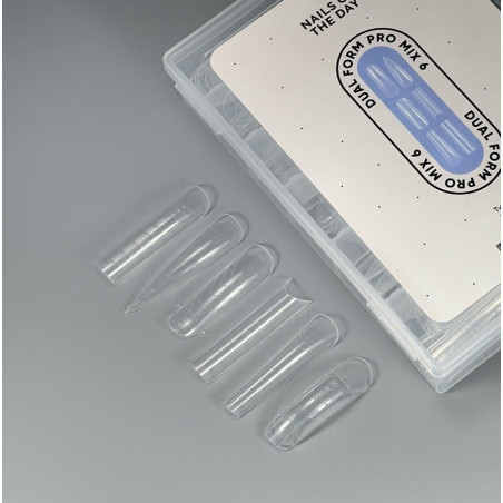Kit de Tips Dual Form Pro Mix 6 (TYPE 11) Nayloftheday, 144 uds.