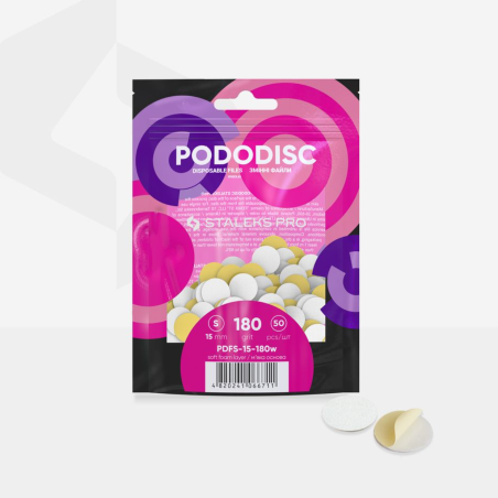 Limas de Recambio Desechables Para Pododisc S, Grano 180 Espuma