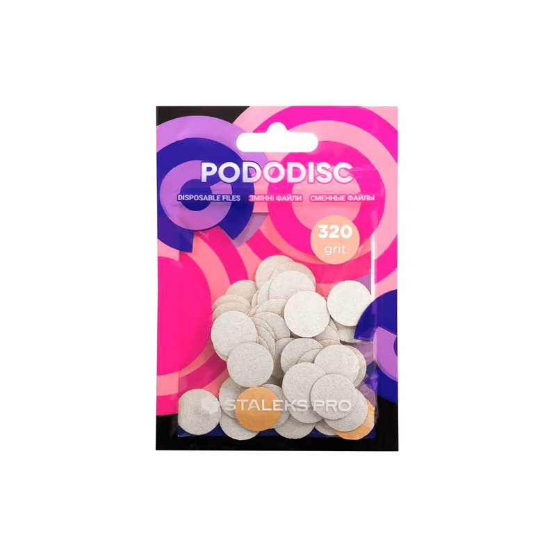 Limas de Recambio Desechables Para Pododisc S Grano 320