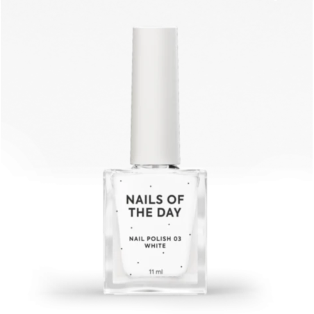 Esmalte de Uñas Clásico 03 Blanco NAILSOFTHEDAY, 11 ml