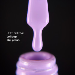 Esmalte semipermanente Let's special Lollipop 269 NAILS OF THE DAY, violeta pastel, 10 ml