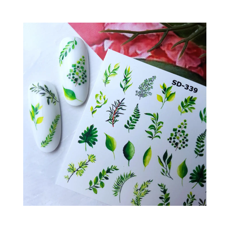 Pegatina al agua colorida SD-339