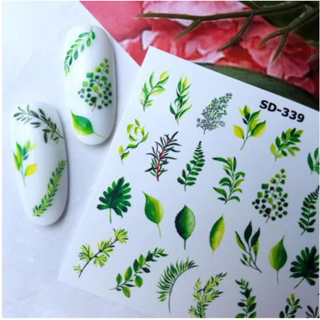 Pegatina al agua colorida SD-339