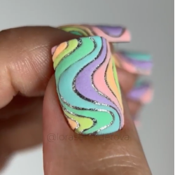 Esmalte semipermanente Let's special Lollipop 269 NAILS OF THE DAY, violeta pastel, 10 ml