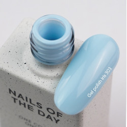 Esmalte Semipermanente Let's special Iris NAILSOFTHEDAY, Azul cielo, 10ml