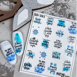 Pegatina al agua para...