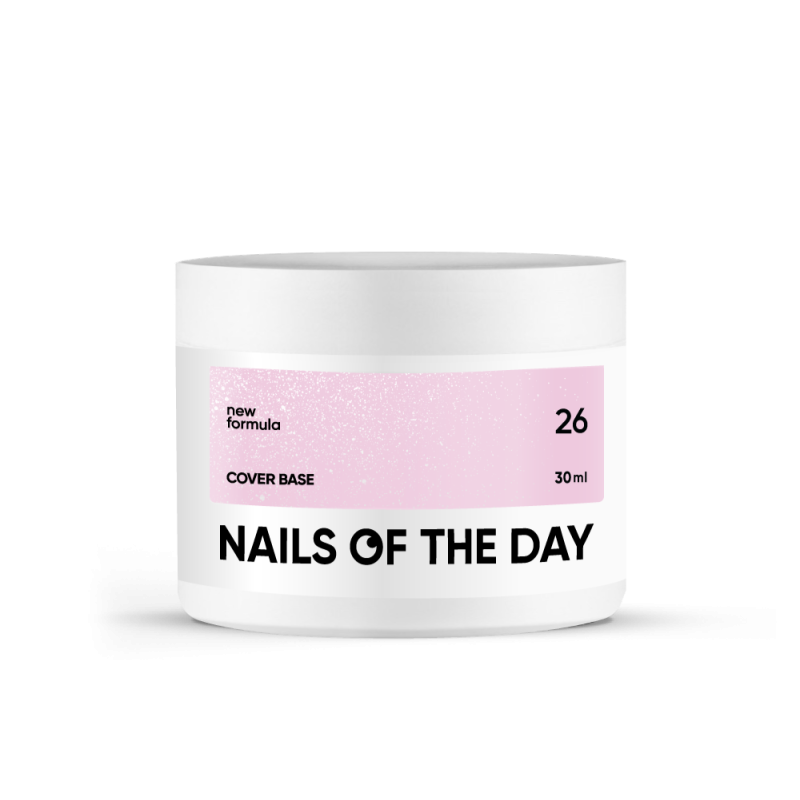 Cover base 26 NEW Formula NAILSOFTHEDAY, 30ml