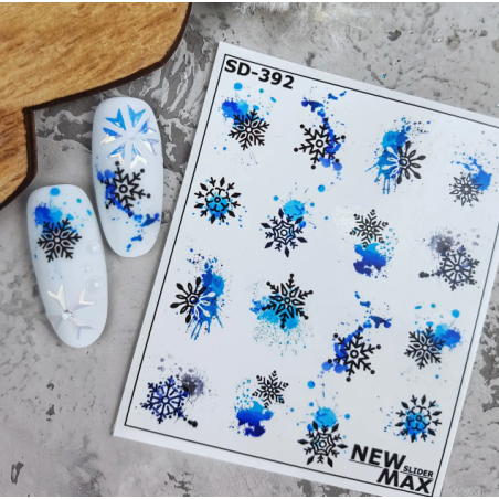 Pegatina al agua para navidad SD-392