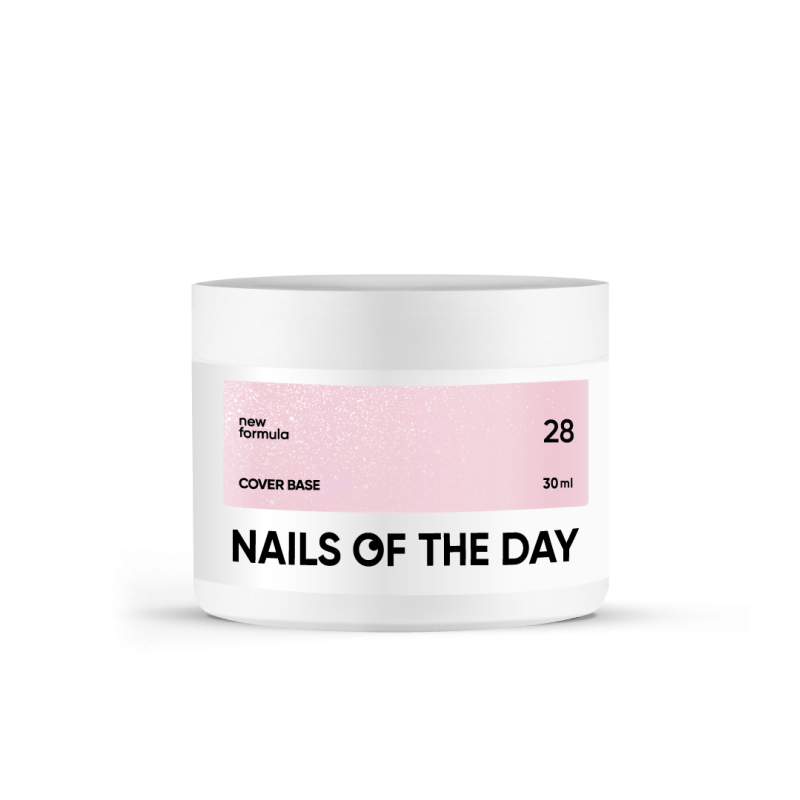 Cover base 28 NEW Formula NAILSOFTHEDAY, 30ml