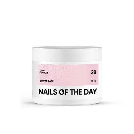 Cover base 28 NEW Formula NAILSOFTHEDAY, 30ml