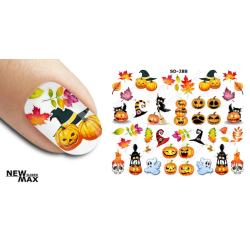 Pegatina al agua colorida...