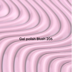 Esmalte Semipermanente Blush 206 NAILSOFTHEDAY, 10 ml