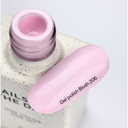 Esmalte Semipermanente Blush 206 NAILSOFTHEDAY, 10 ml