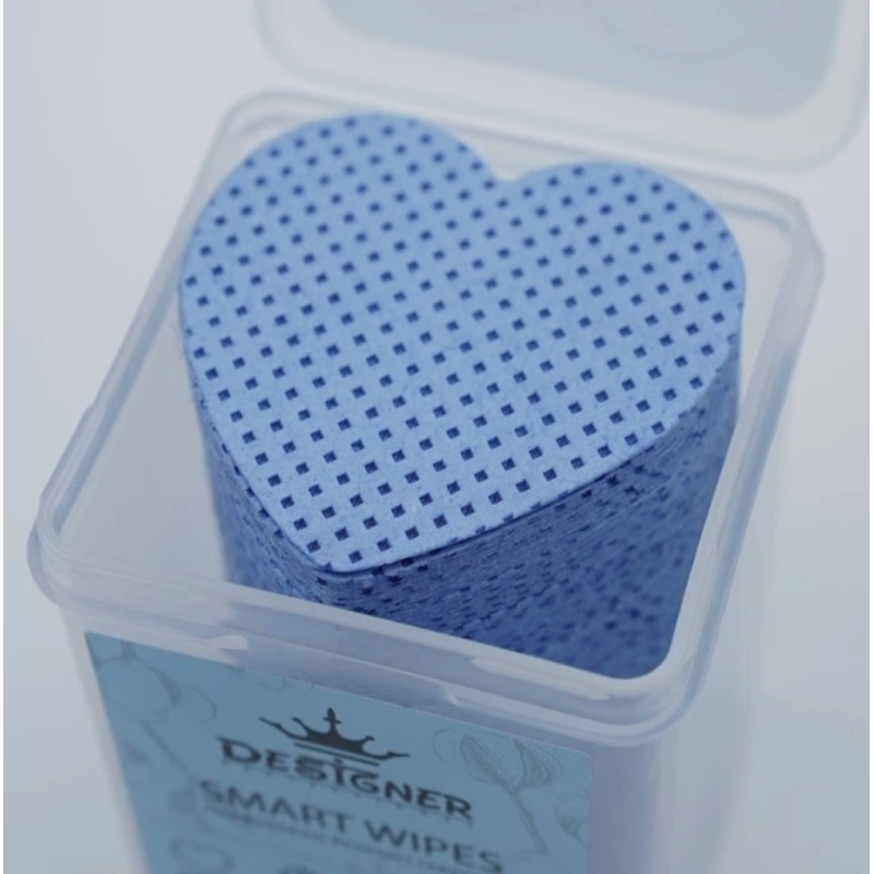 Toallitas sin pelusa, azul, 200 ud