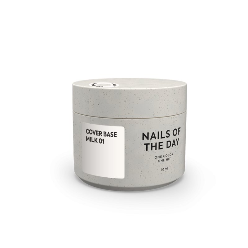 Cover Base Milk 01 NEW Formula NAILSOFTHEDAY, 30ml