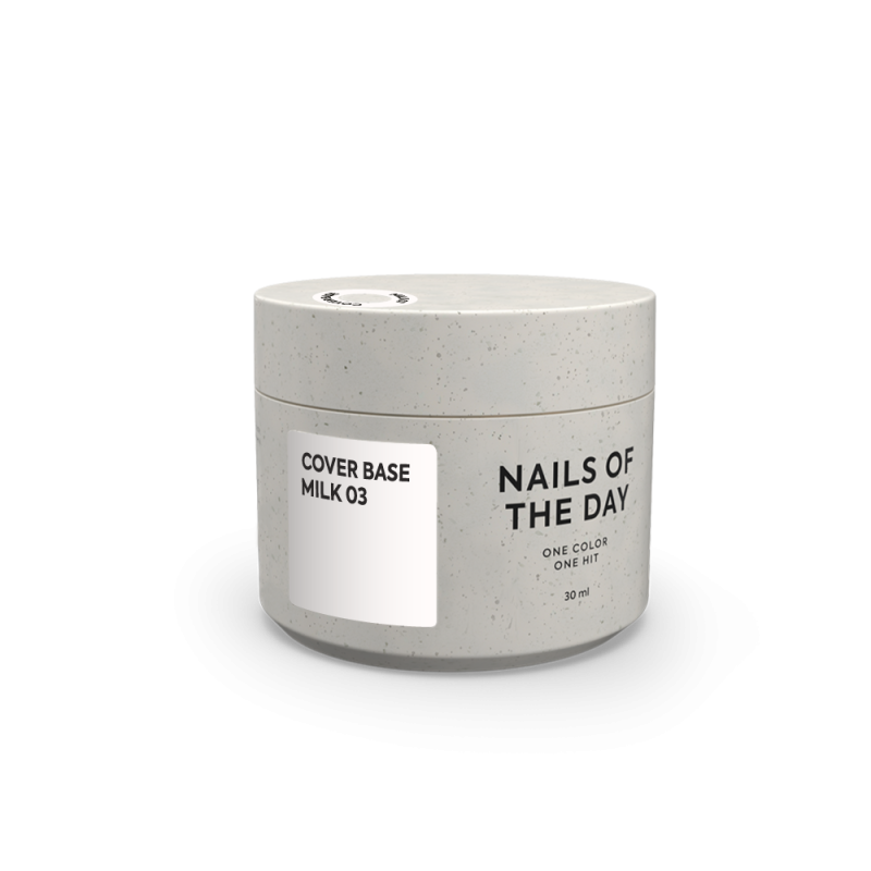 Cover Base Milk 03 NEW Formula NAILSOFTHEDAY, 30ml