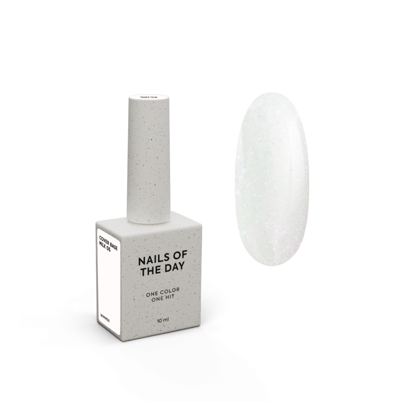 Cover Base Milk 05 NEW Formula NAILSOFTHEDAY, 10ml