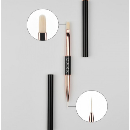 Pincel Doble DARK Liner 10 mm / Gel 12mm