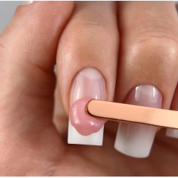 Pincel Doble Espatula + Gel 9mm Sintético y fundas Dark