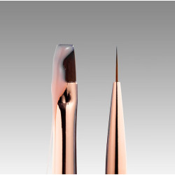 Pincel Doble DARK Liner 11mm / Gel 9mm