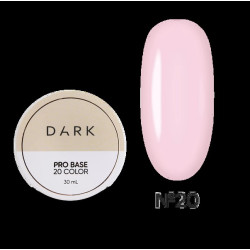 Pro Base 20 DARK, Base Camuflaje de color Rosa, 30ml