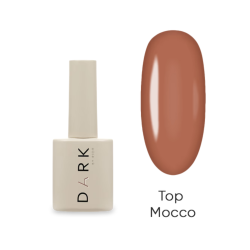 Top Mocco DARK, sin capa adhesiva, Marrón moca, 10ml