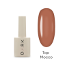 Top Mocco DARK, sin capa adhesiva, Marrón moca, 10ml