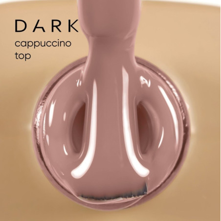Top Cappuccino DARK, sin capa adhesiva, Beige Marrón Cálido, 10ml