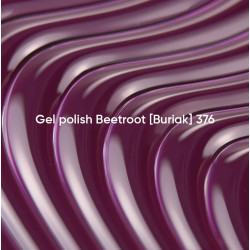 Esmalte Semipermanente Beetroot [Buriak] 376, Púrpura Remolacha,10ml