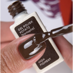 Esmalte Semipermanente Potato [Kartoplia] 044, Marrón,10ml